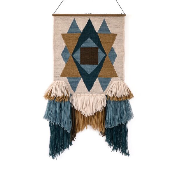 Kilim inspirowany sztuką Indian Navajo