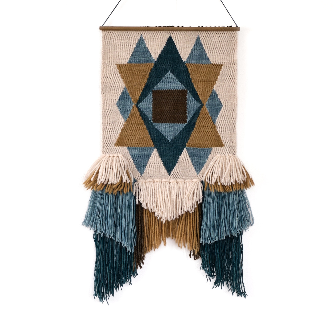 Kilim inspirowany sztuką Indian Navajo